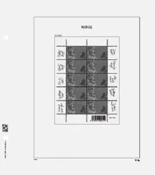 davo-luxe-norv-ge-extra-2003-pages-album-timbres-papier-170g image 1
