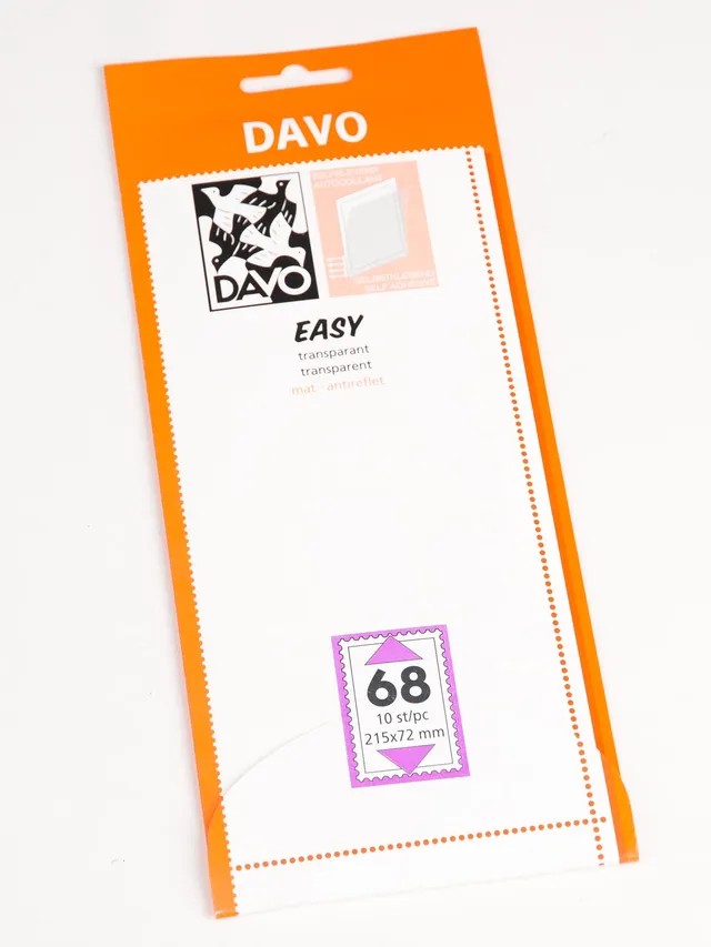 davo-easy-bandes-montage-transparentes-t68-215x72-10-pcs image 1