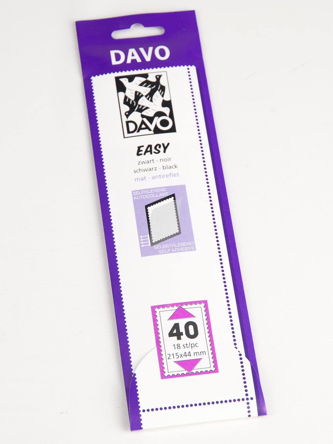 davo-easy-bandes-montage-z40-noir-215x44-18-pcs image 1