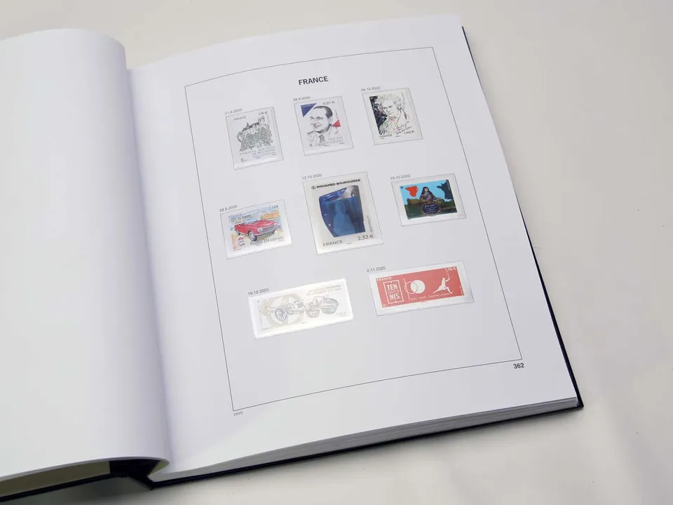 davo-luxe-france-2020-feuilles-suppl-ment-album-timbres-170g image 1
