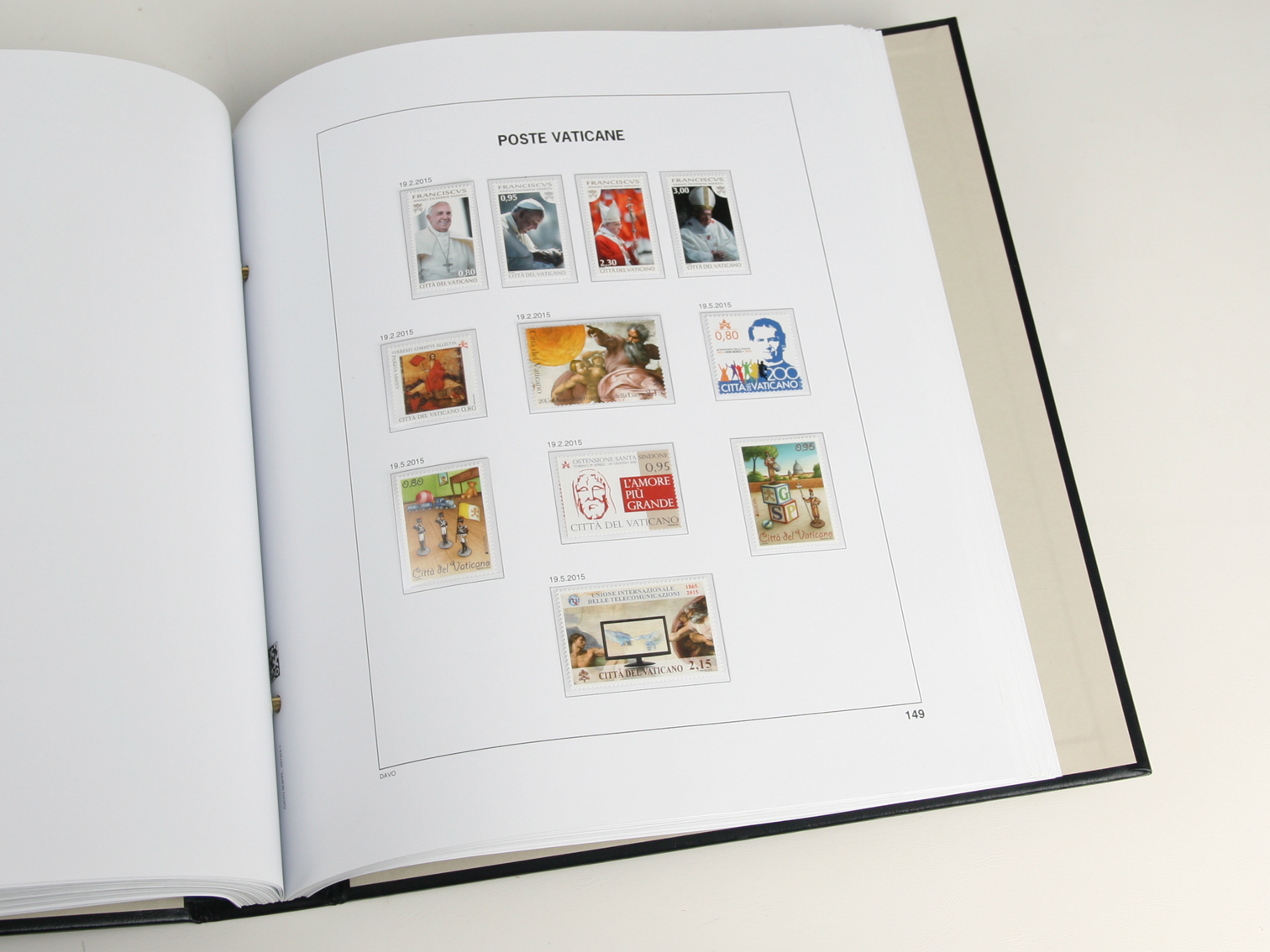 davo-luxe-vatican-2025-compl-ment-album-timbres-170g image 1