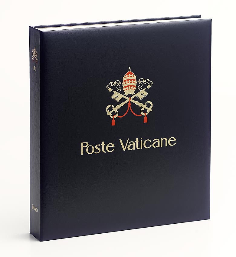 davo-luxe-vatican-i-album-timbres-1852-1969-cassette-bleue image 1