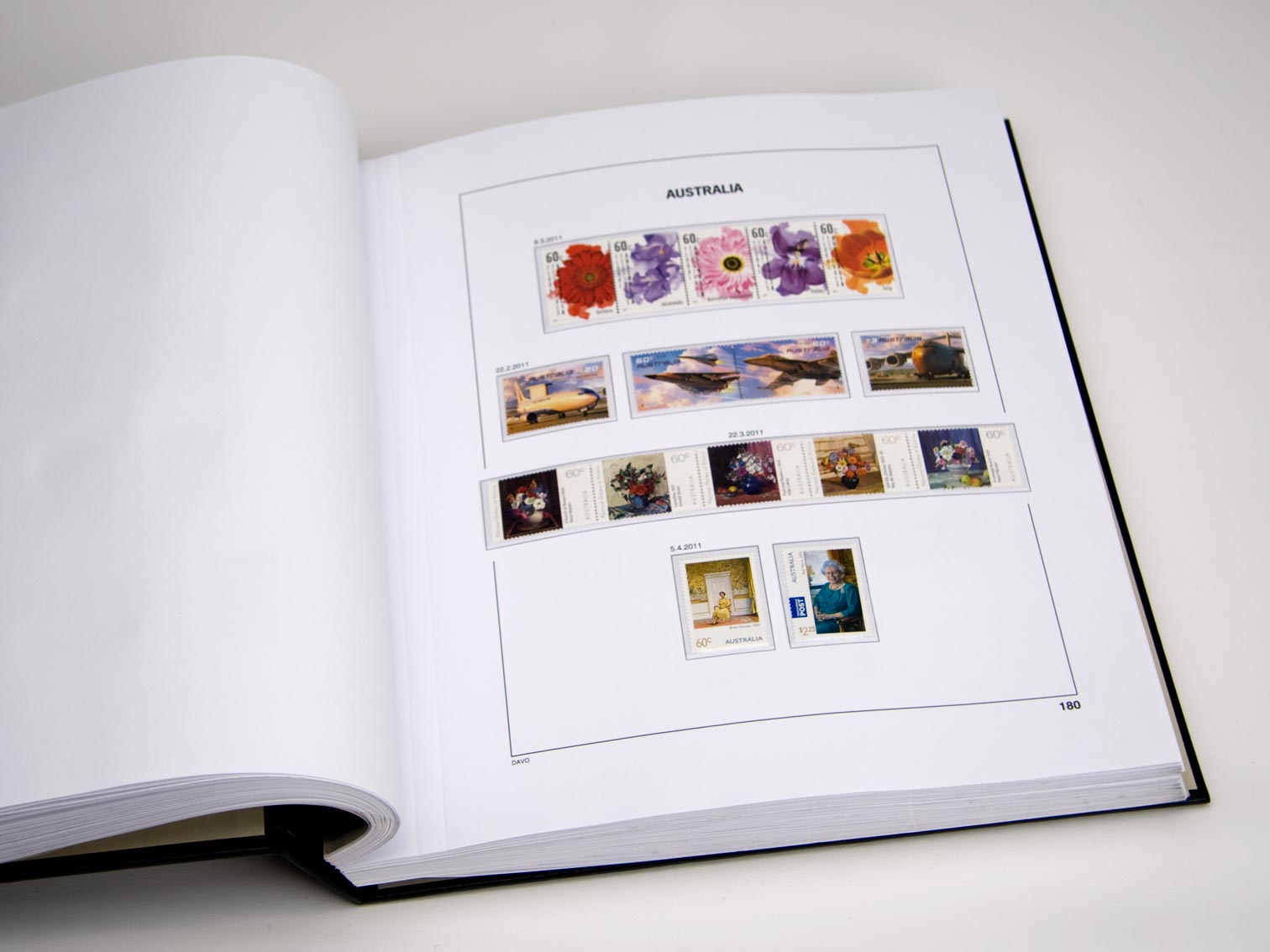 davo-luxe-australie-2021-feuilles-album-timbres-170g image 1