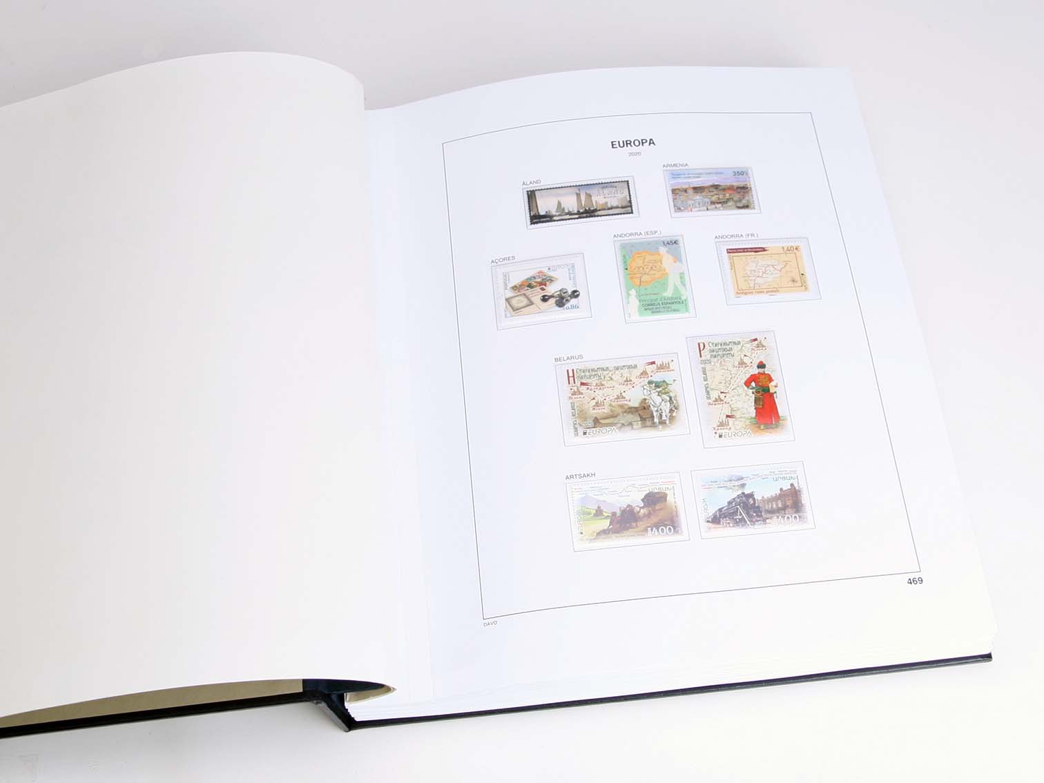 davo-luxe-suppl-ment-europa-cept-2020-pages-album-timbres image 1