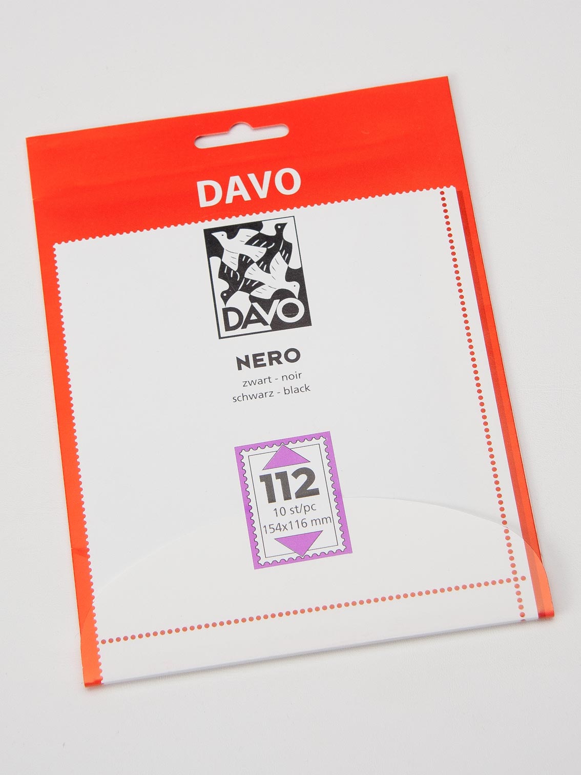 davo-nero-bandes-timbres-n112-155x116-fond-noir-x10 image 1
