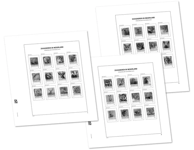 davo-luxe-pays-bas-mammif-res-2013-feuilles-timbres image 1