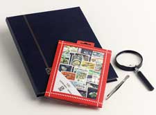 davo-kit-espace-timbres-classeur-pince-loupe image 1