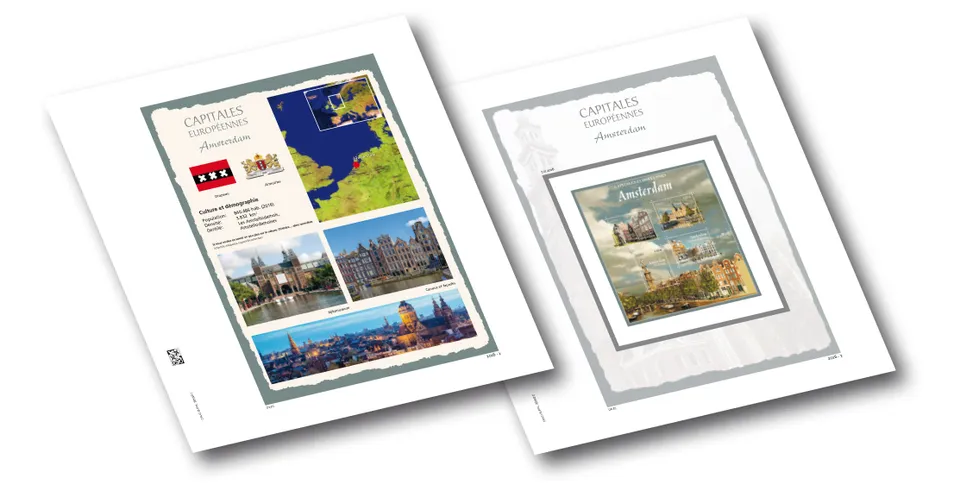 davo-luxe-france-capitales-eur-2016-pages-album-timbres-200g image 1