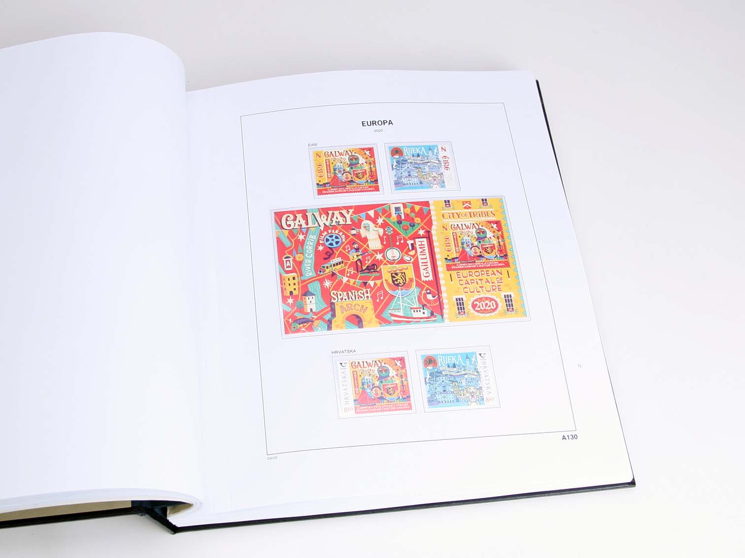 davo-luxe-suppl-ment-europa-2020-pages-album-timbres image 1