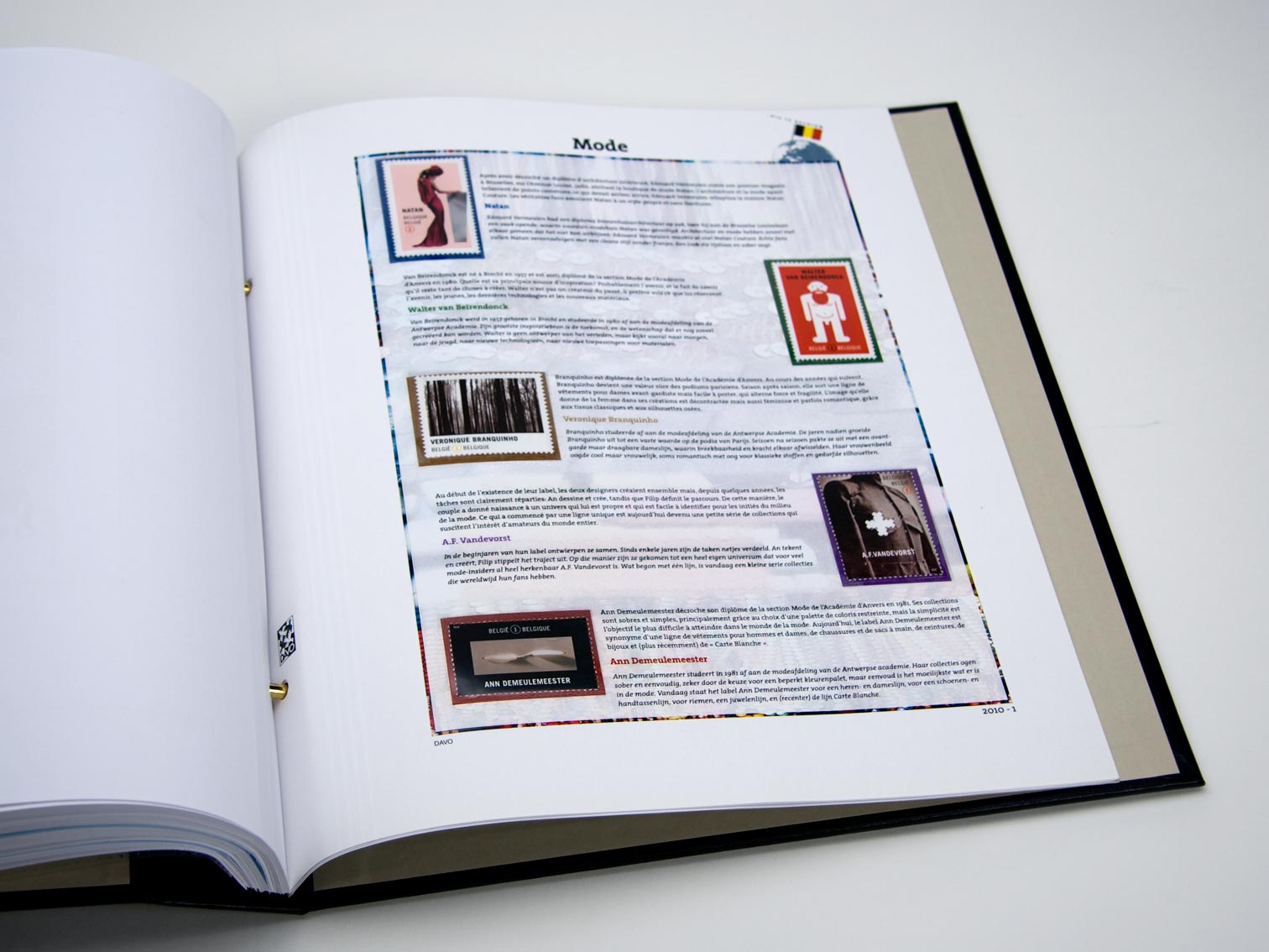 davo-luxe-this-is-belgium-2010-pages-album-timbres-200-g image 1