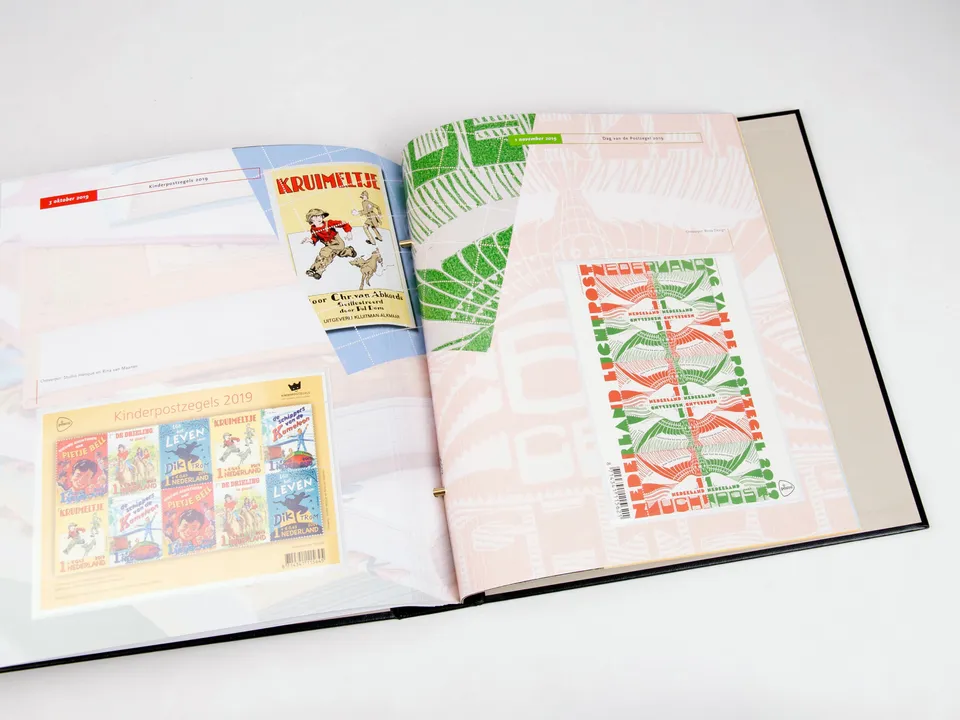 davo-luxe-pages-pays-bas-feuillets-illustr-s-2019-timbres image 1
