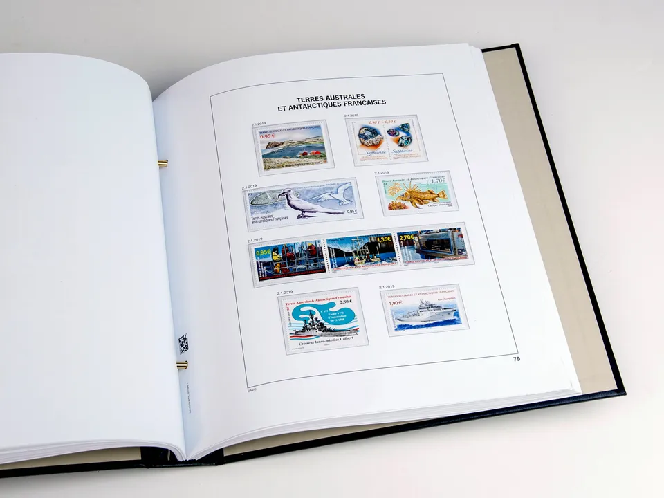 davo-luxe-taaf-2019-pages-album-timbres-170-g image 1