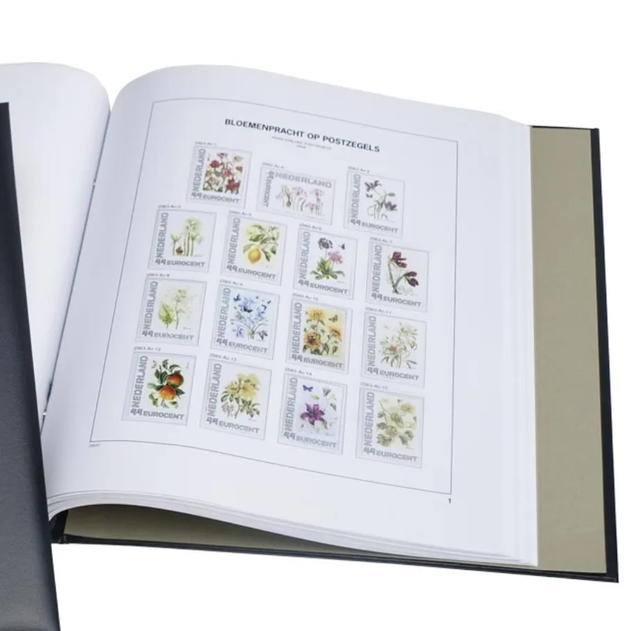 davo-luxe-pays-bas-personnels-2006-2014-feuilles-album-timbres image 1