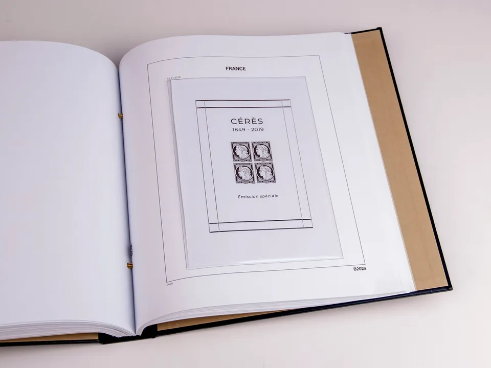 davo-luxe-france-la-semeuse-lign-e-2021-pages-album-timbres image 1