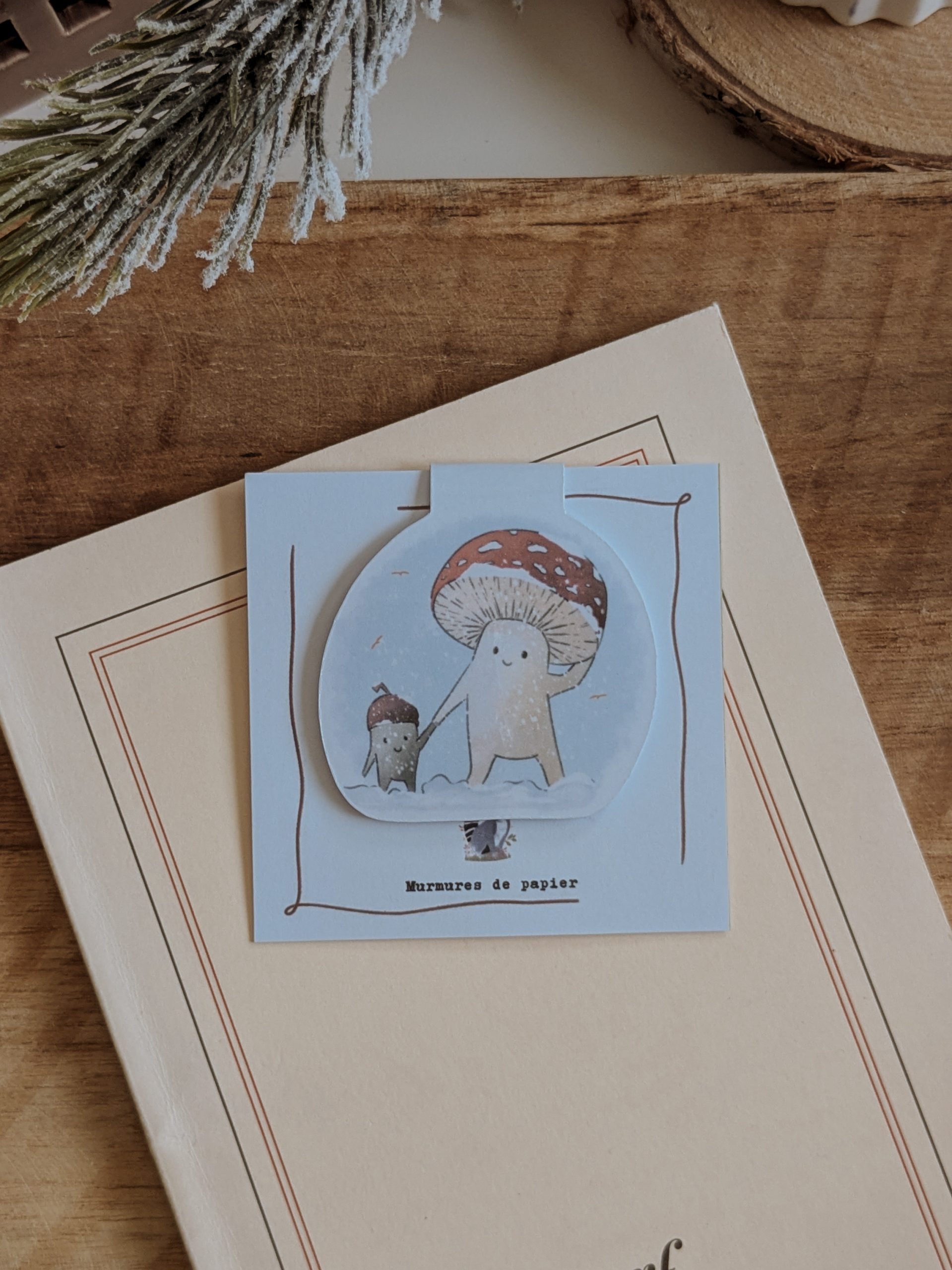 murmures-de-papier-marque-pages-balade-marque-page-magn-tique image 2