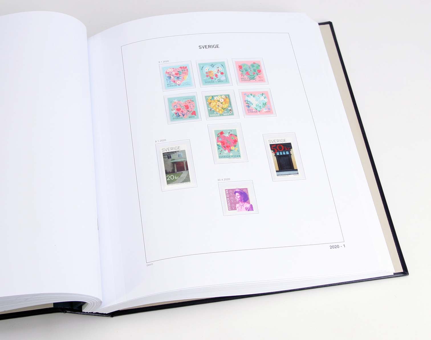 davo-luxe-su-de-2020-pages-suppl-ment-album-timbres image 1