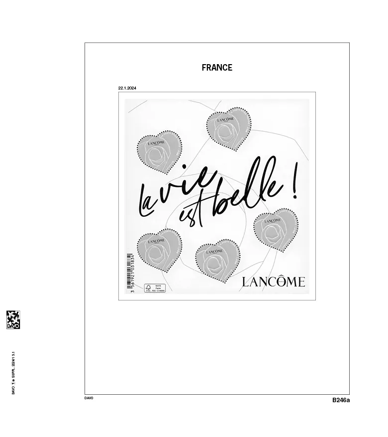 davo-luxe-france-blocs-extra-2024-feuilles-timbres image 1