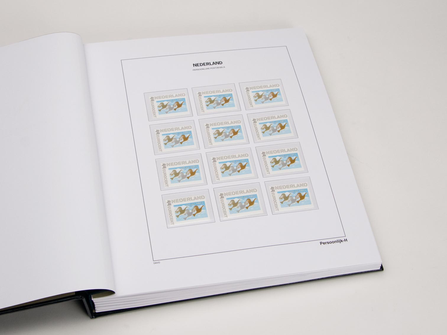 davo-leaves-pages-luxe-pays-bas-timbres-perso-ph-x5 image 1