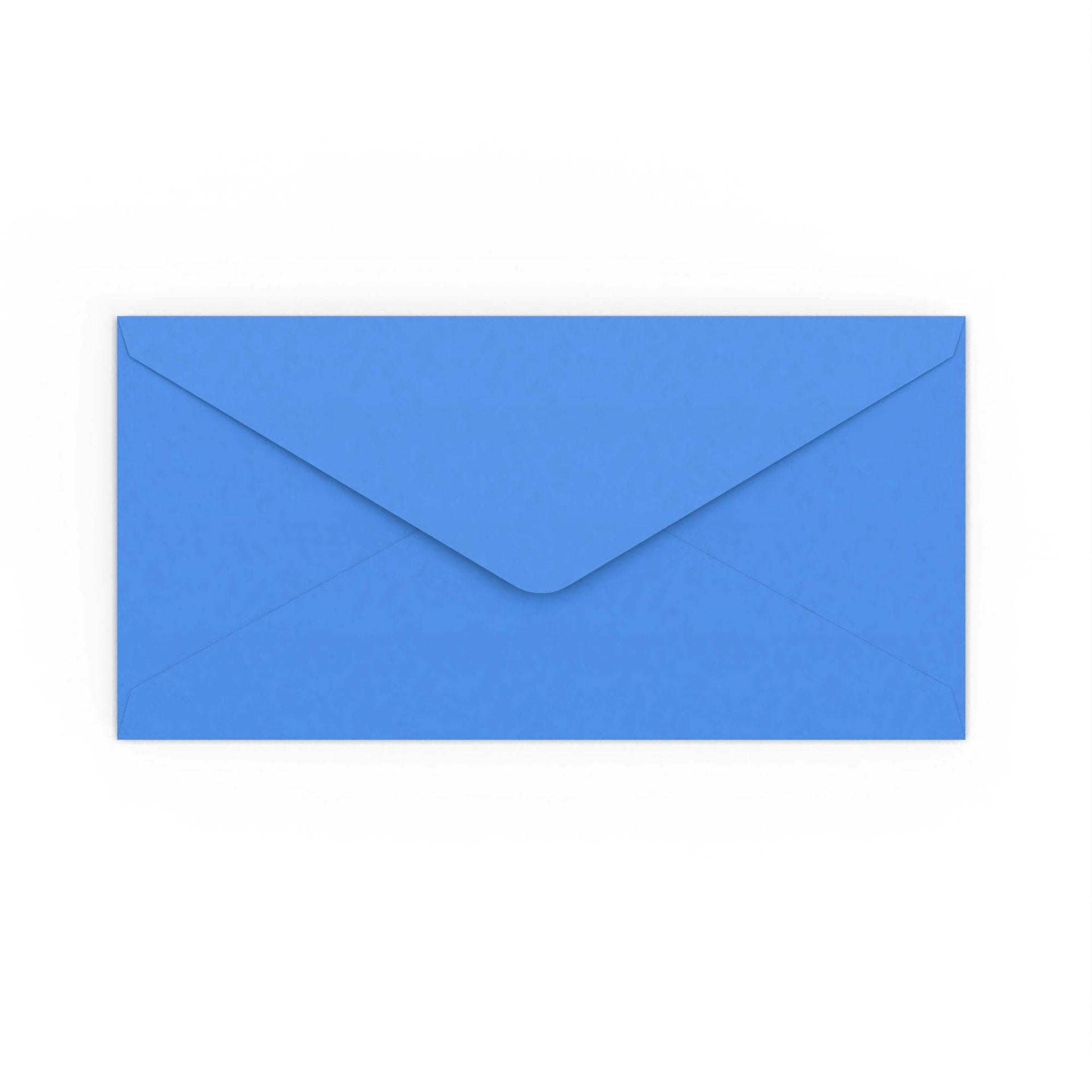 enveloppes-france-enveloppes-color-es-bleue-clatante-110x220-mm-enveloppe image 1
