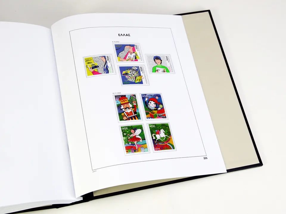 davo-luxe-gr-ce-2022-feuilles-album-timbres-papier-170g image 1