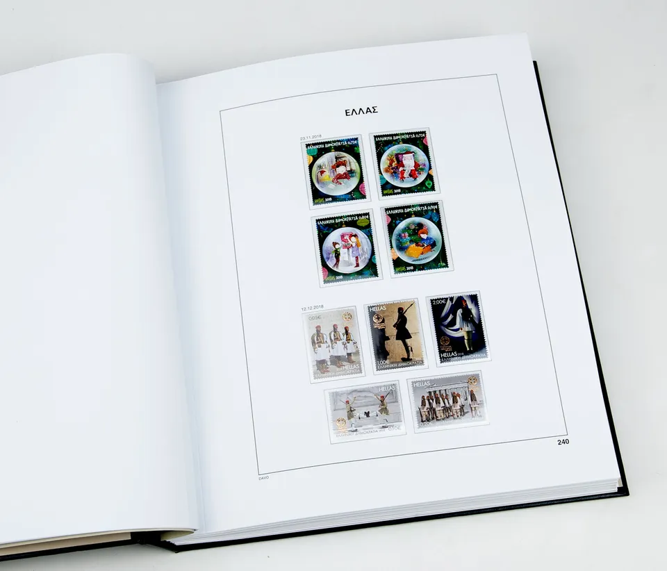 davo-luxe-gr-ce-2018-suppl-ment-feuillets-timbres image 1