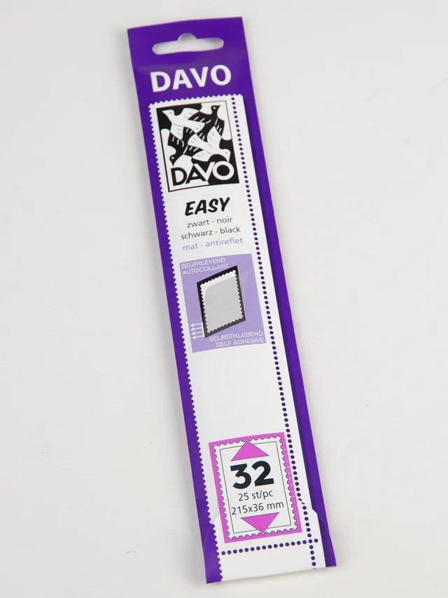davo-easy-bandes-noires-z32-215x36-mm-lot-de-25 image 1