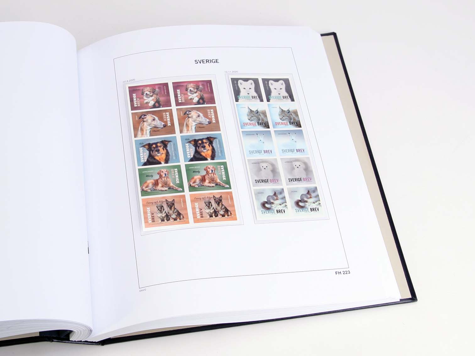 davo-luxe-su-de-au-2020-feuilles-suppl-ment-album-timbres image 1