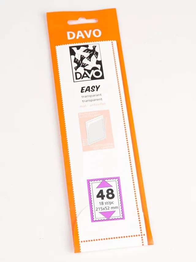 davo-easy-bandes-timbres-t48-transparent-215x52-18-pi-ces image 1