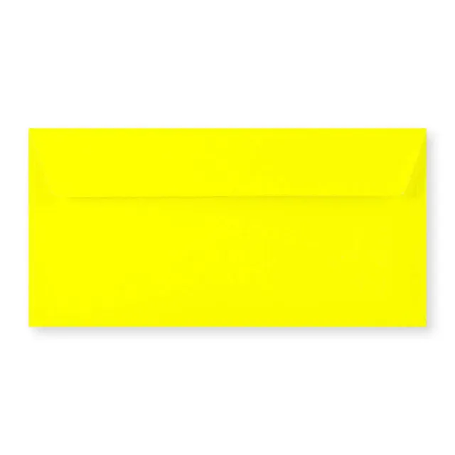 enveloppes-france-enveloppes-color-es-jaune-n-on-110x220-mm-dl image 1