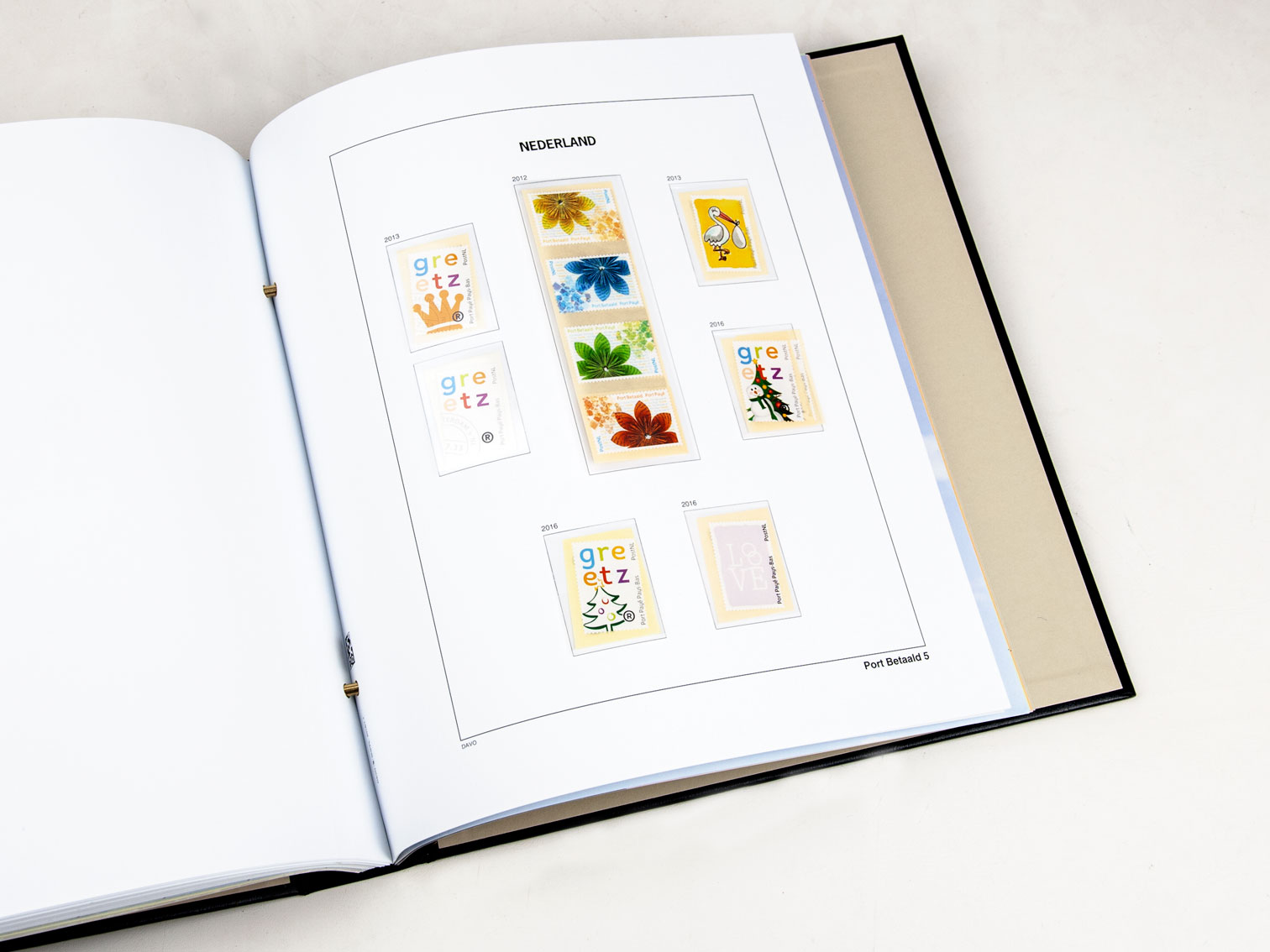 davo-luxe-port-pay-5-2012-2018-feuilles-album-timbres image 1