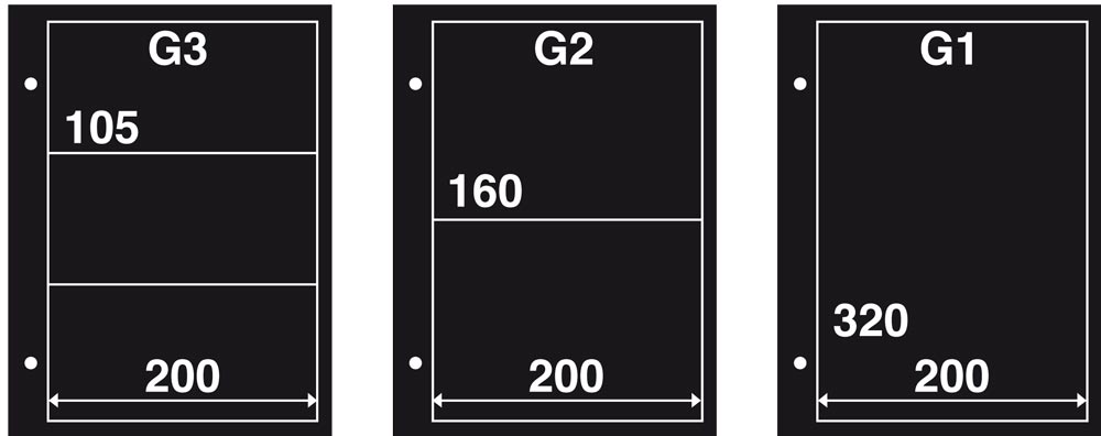 davo-g3-pochette-album-fdc-noir-x10-6-enveloppes image 1