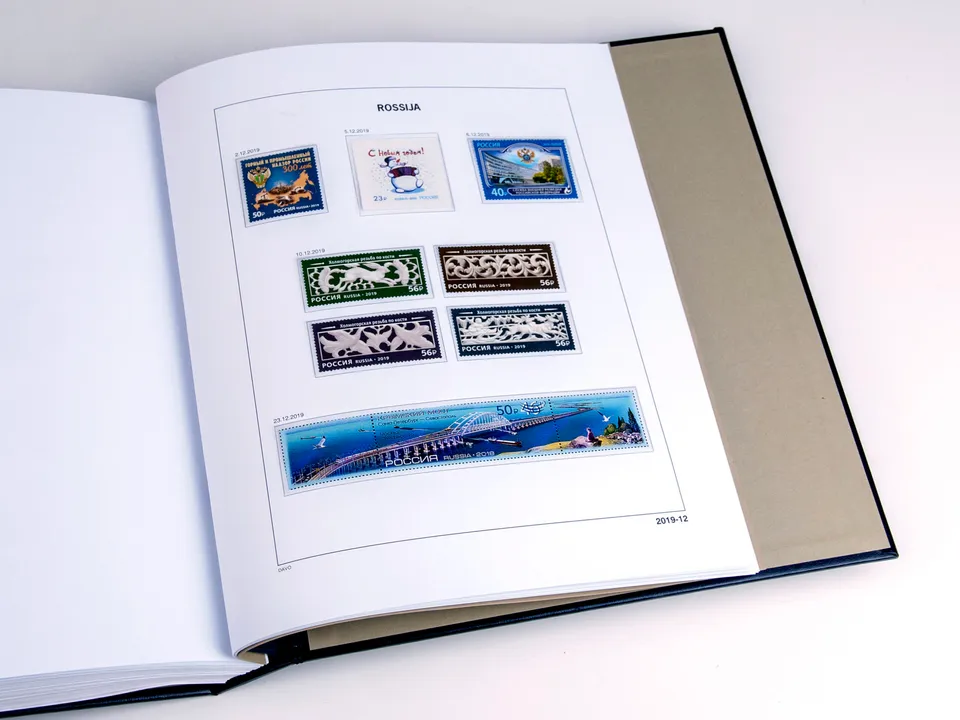 davo-luxe-russie-2019-pages-album-timbres-170g image 1
