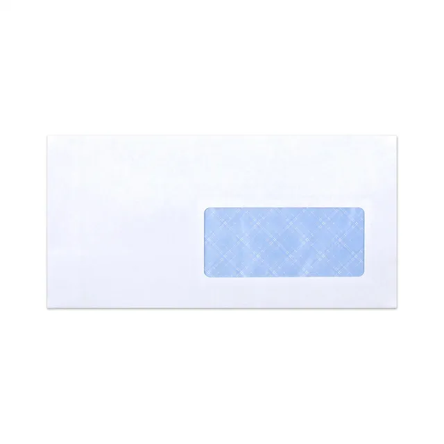 enveloppes-france-dl-110x220-enveloppe-blanche-fen-tre-80g image 1