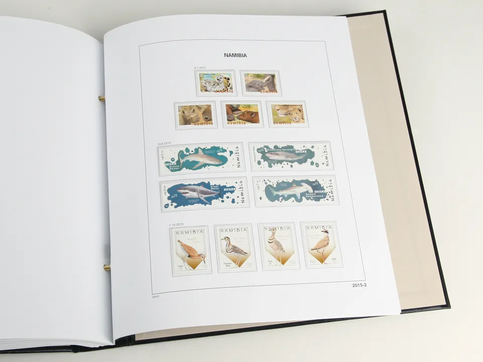 davo-luxe-namibie-2025-feuilles-suppl-ment-timbres image 1