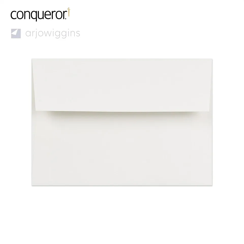 enveloppes-france-conqueror-velin-enveloppe-blanc-114x162-mm-c6 image 1
