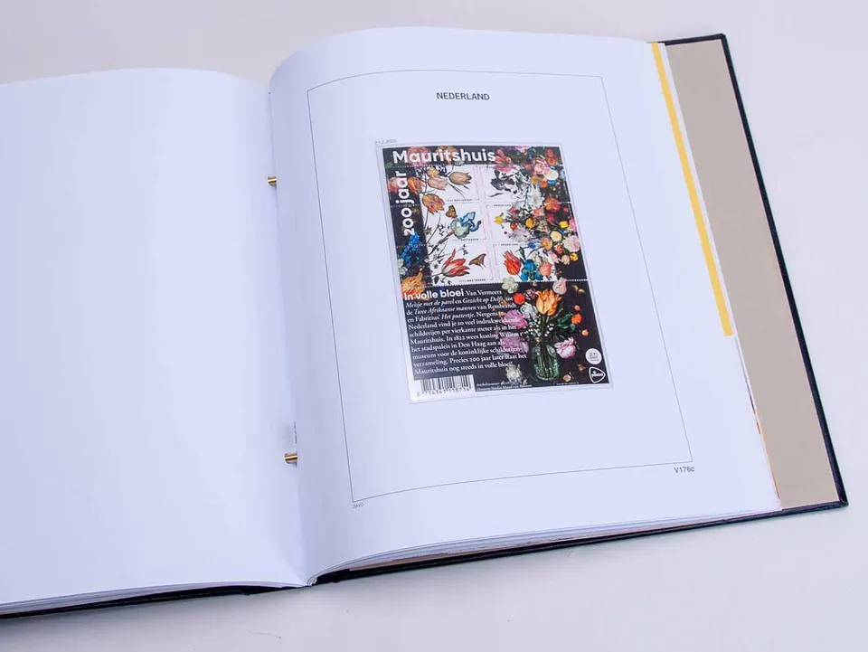 davo-luxe-nederland-velletjes-extra-2022-pages-album-timbres-170g image 1