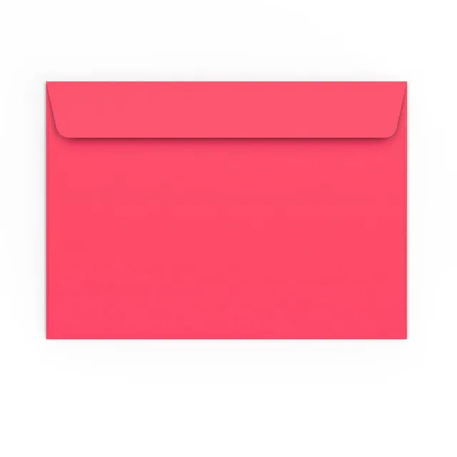 enveloppes-france-enveloppes-color-es-rose-clatante-162x229-mm-c5 image 1