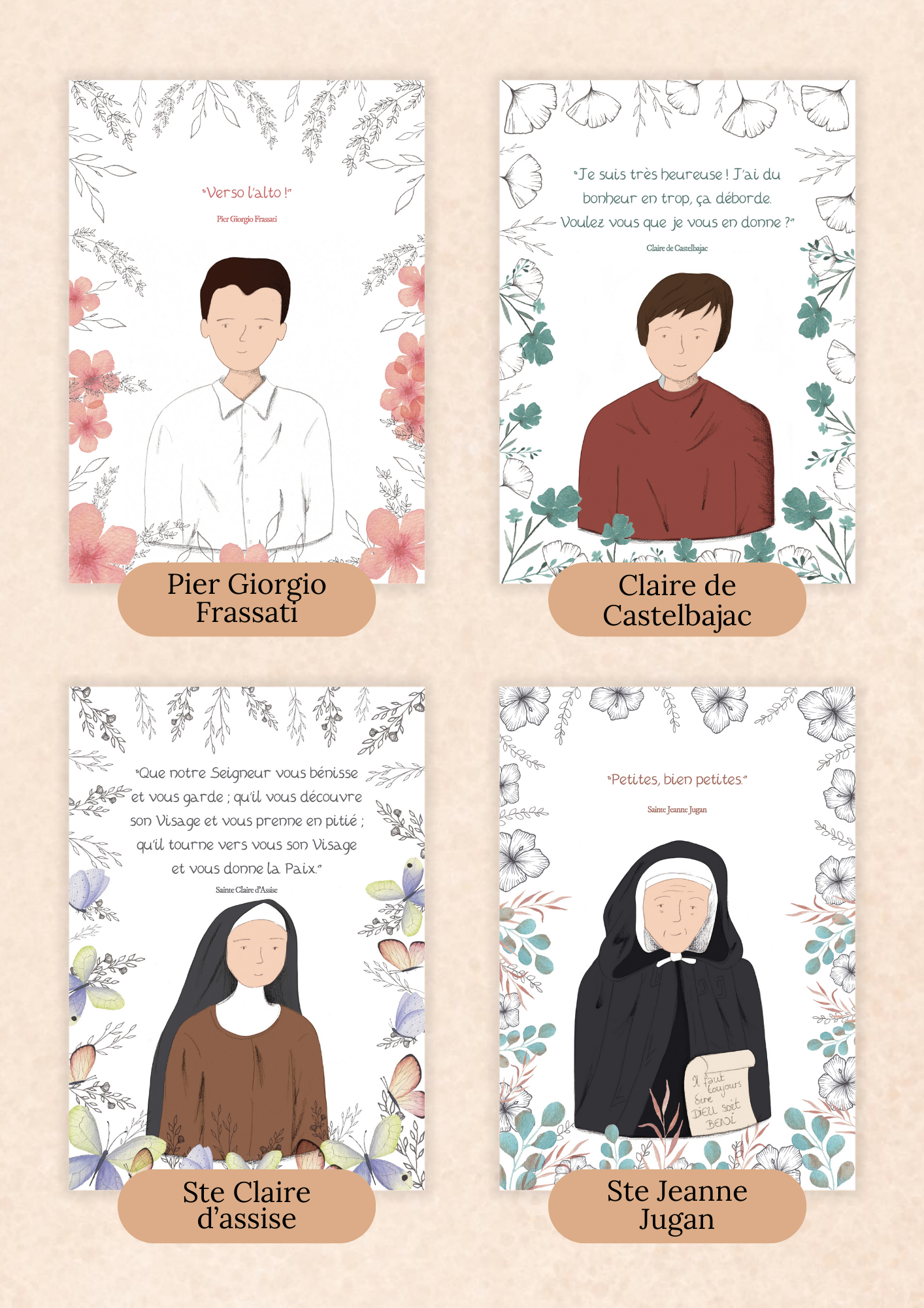 murmures-de-papier-saints-t-moins-cartes-postales-10-5x14-8-cm image 6