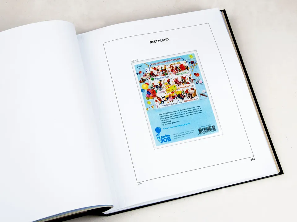 davo-luxe-pays-bas-2018-pages-album-timbres-papier-170-g image 1