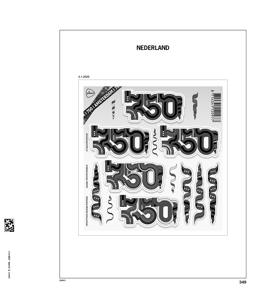davo-luxe-nederland-2025-pages-suppl-ment-album-timbres-base image 1