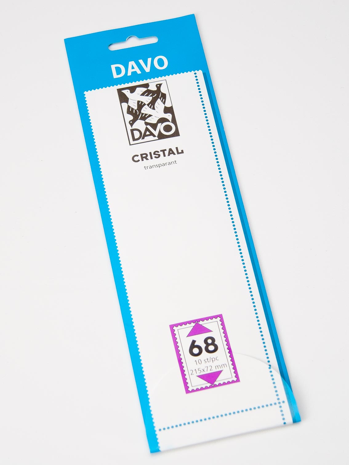 davo-mounts-c68-bande-timbre-no-fond-transparent-10pcs image 1