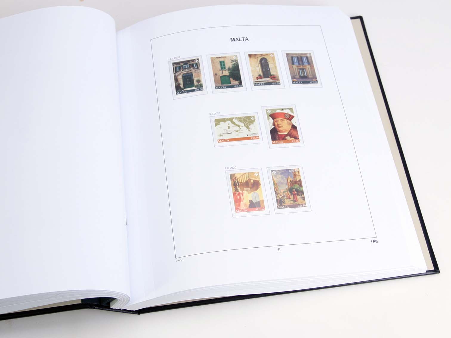 davo-luxe-suppl-ment-malte-2020-feuilles-album-timbres image 1