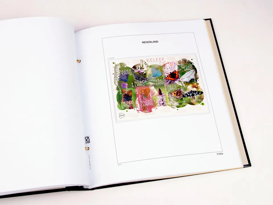 davo-luxe-pays-bas-feuillets-extra-2019-pages-suppl-ment-timbres image 1