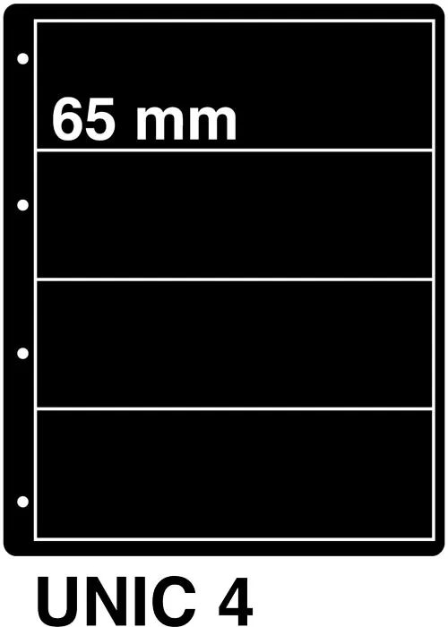 davo-kosmos-unic-4-feuilles-noires-timbres-lot-de-5 image 1