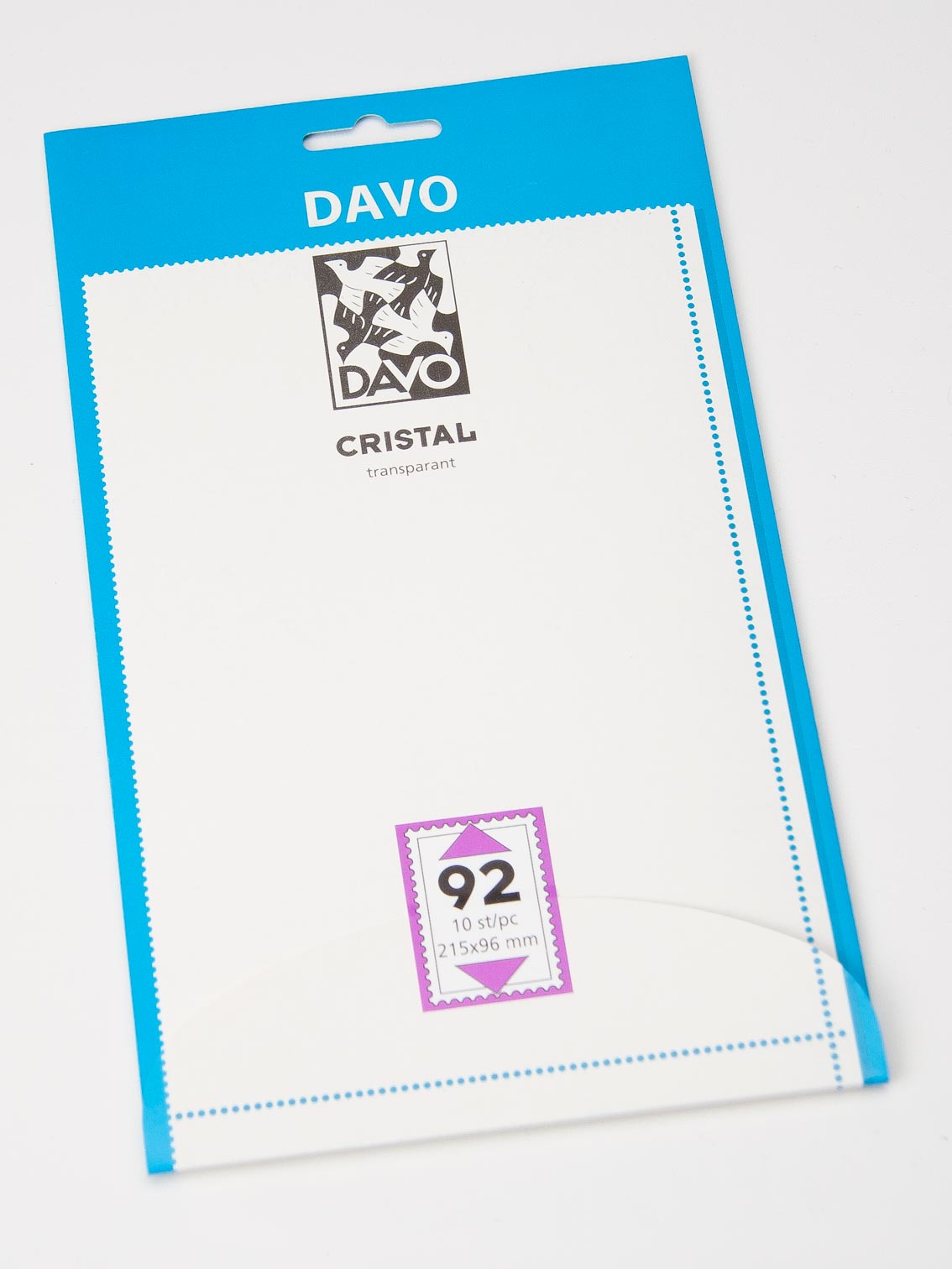 davo-mounts-c92-bandes-timbres-transparent-215x96-10-pi-ces image 1