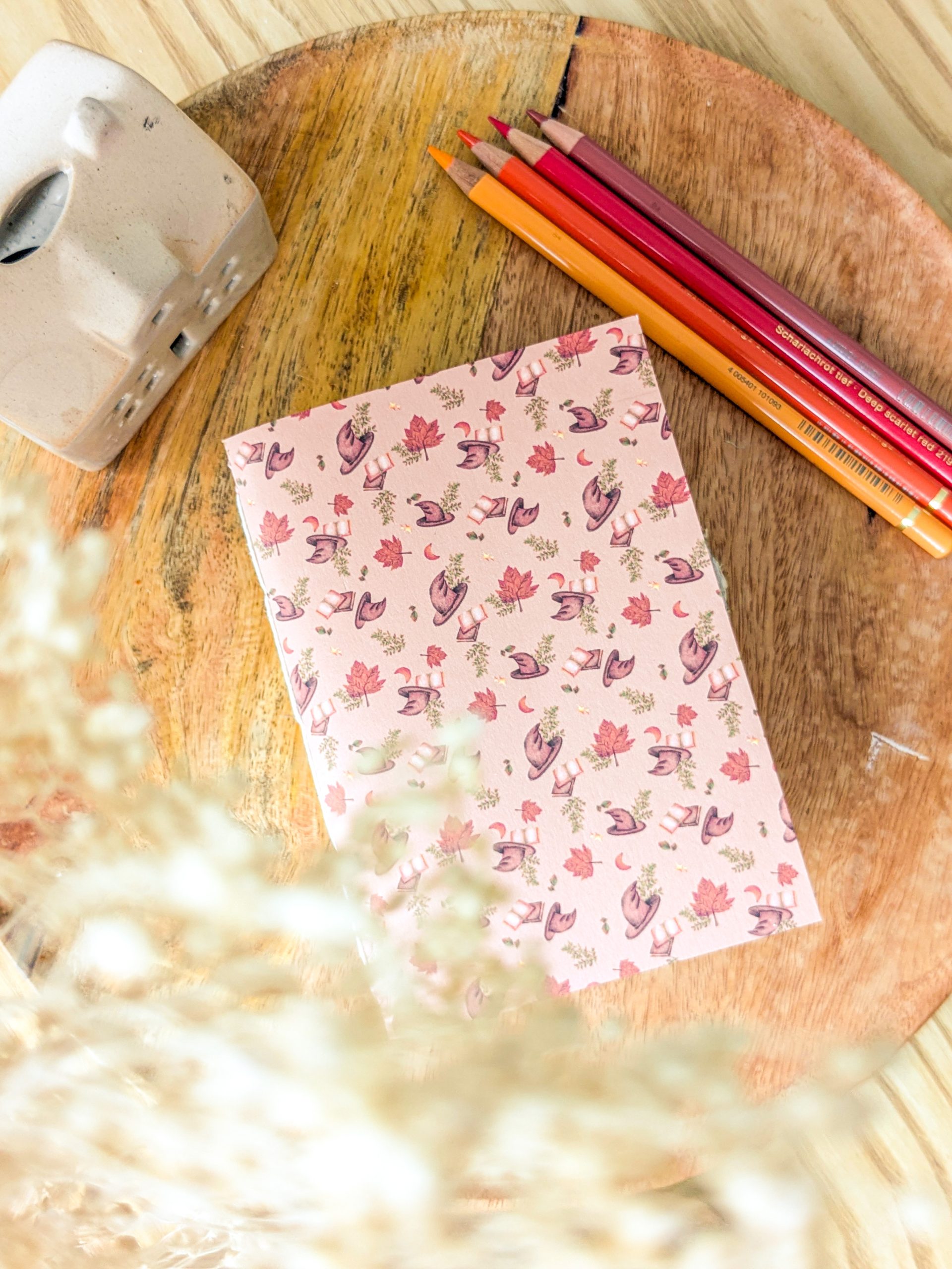 murmures-de-papier-carnet-poche-a6-secrets-d-automne-60-pages image 2