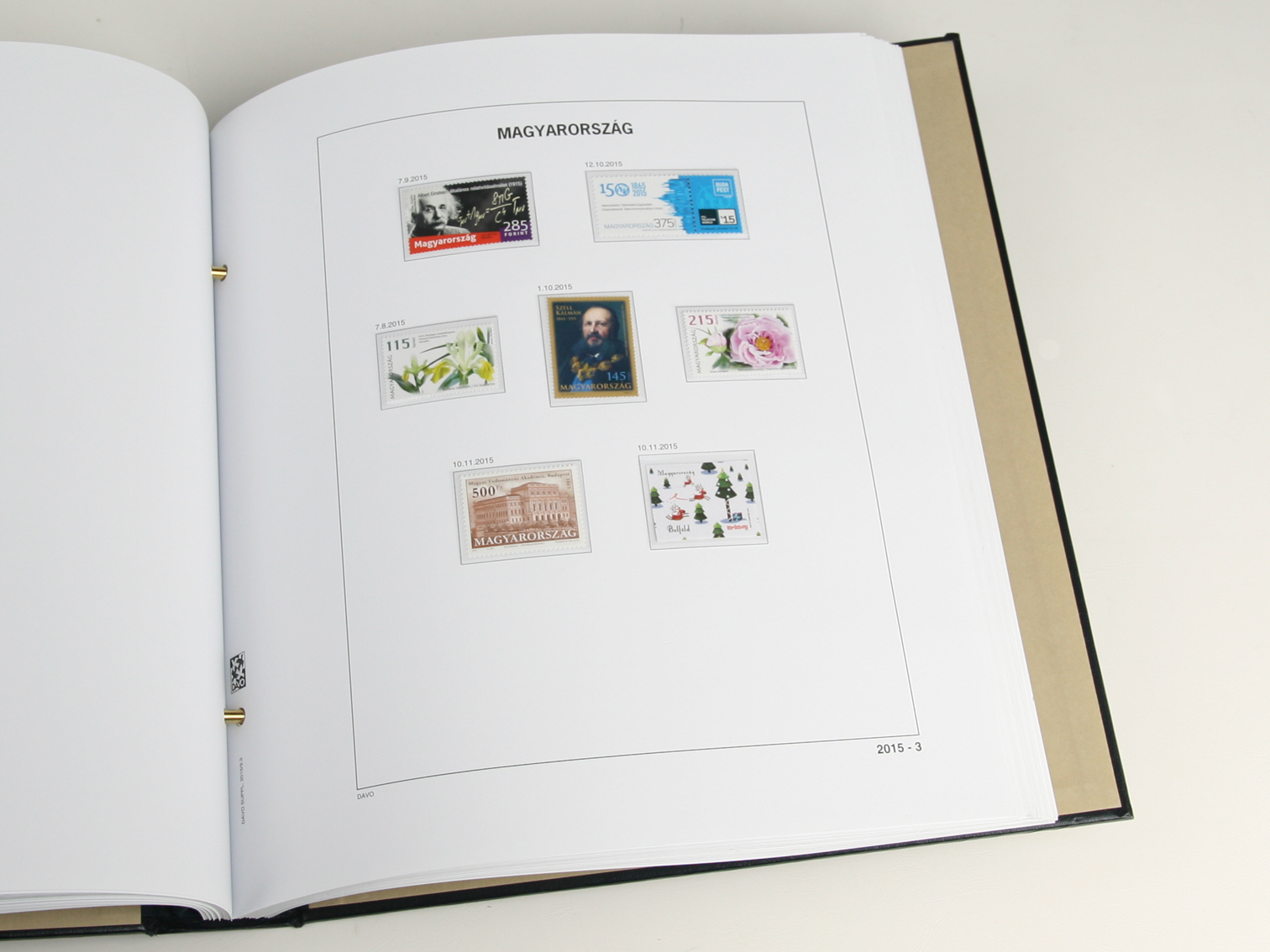 davo-luxe-hongrie-2025-compl-ment-feuilles-album-timbres image 1