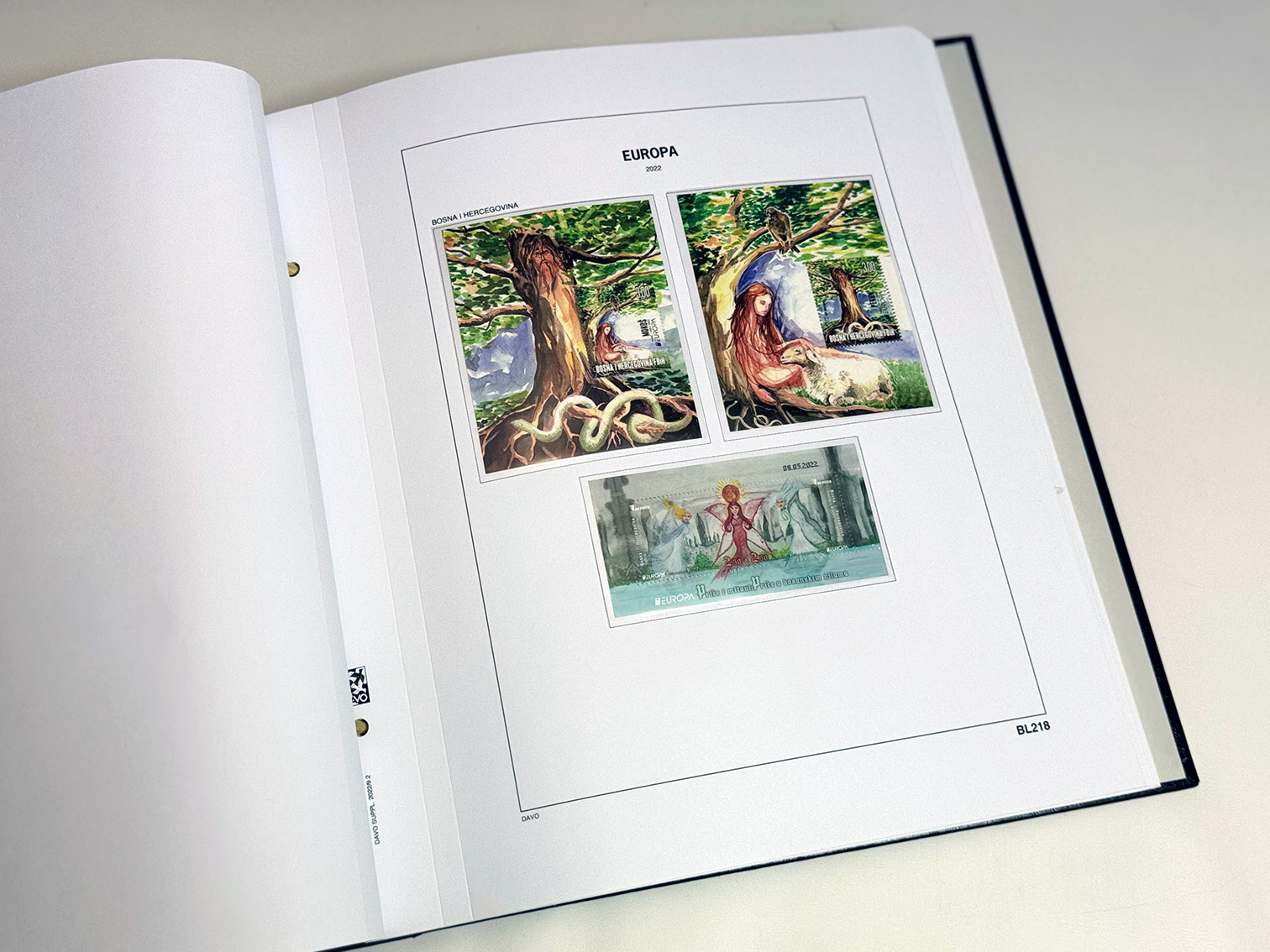 davo-luxe-suppl-ment-album-timbres-europa-blocs-2022 image 1