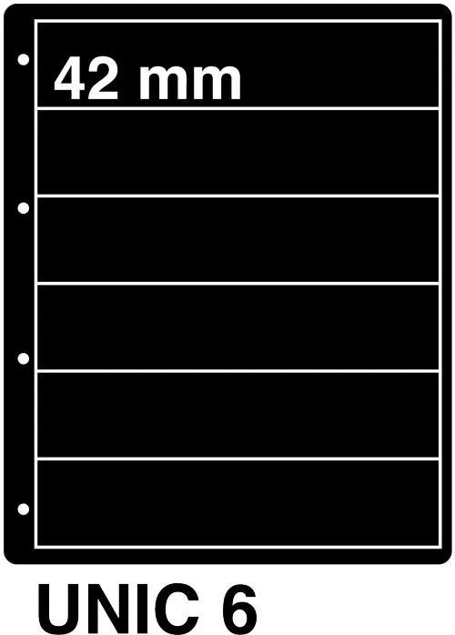 davo-kosmos-feuilles-noires-unic-6-lot-de-5-pour-timbres image 1