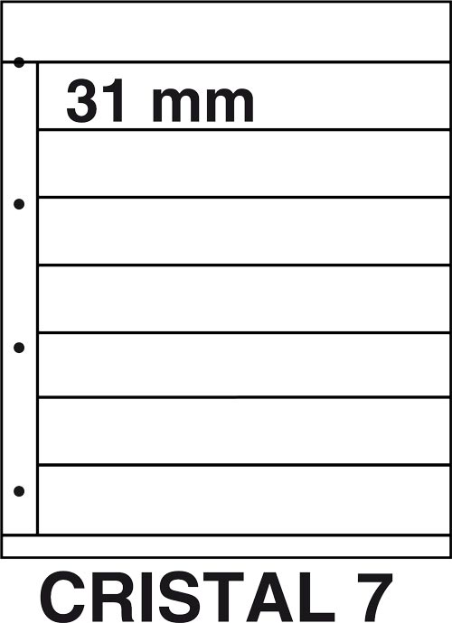 davo-kosmos-cristal-7-pochettes-transparentes-lot-de-5-bandes image 1